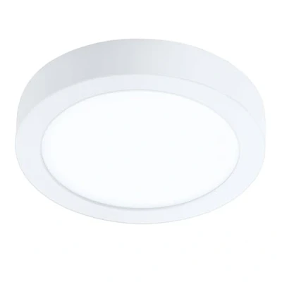 Image of Eglo Connect.z Smart Home LED Ceiling Light Fueva Z, Ø 8.3 inches, Zigbee Bathroom Lighting, app and Voice Control, White tunable Lights (Warm Cool White), White, IP44