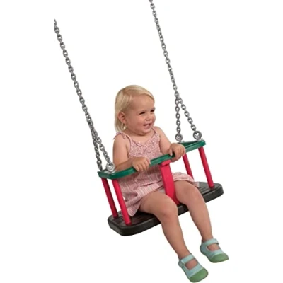 Image of Rubber Cradle Baby Swing Seat Heavy Duty For Public or Garden Use + Chain set.
