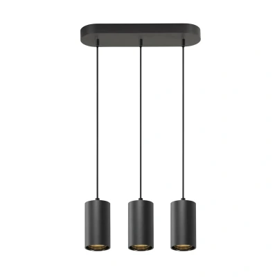 Image of SLV Asto Tube 3 Pendant Black