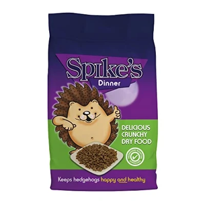 Image of Spike&#039;s Hedgehog Food, Delicious Crunchy Dry High in Fibre, with Fresh Chicken Suitable for Adults &amp; Hoglets Made the UK (2.5kg)