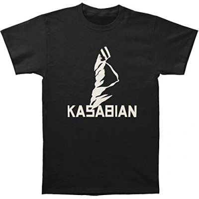 Image of Official Unisex adults Kasabian Ultra Face Tour T Shirt (Black) Large