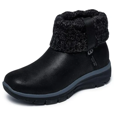 Image of Skechers Women&#039;s Casual Shoes EASY GOING COZY WEATHER 2, Black, 7