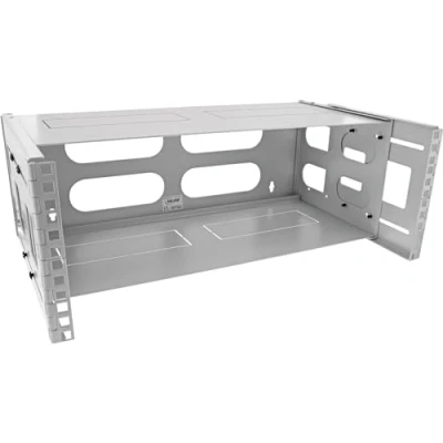 Image of InLine 19&quot; Wall Mounted Rack 4U 24 40cm Depth with Cover Grey