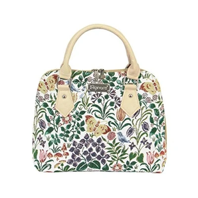Image of Signare Tapestry Handbags Shoulder bag and Crossbody Bags for Women with Garden Design (Spring Flower, CONV SPFL)