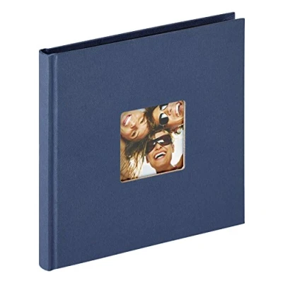 Image of walther Design Photo Album Blue 18 x cm with Cover Punching, Fun FA 199 L