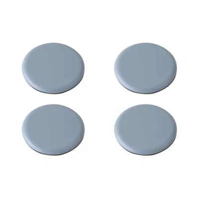 Image of Metafranc Easyglider self Adhesive 4 Pieces PTFE Sliding Surface for Easy Movement of Heavy Universal Furniture Set/Teflon Floor Glider / 645776, Ø 25 mm (4 Stück), Set