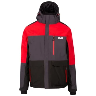Image of DLX Men&#039;s Ski Jacket Down Filled Hooded Richardson