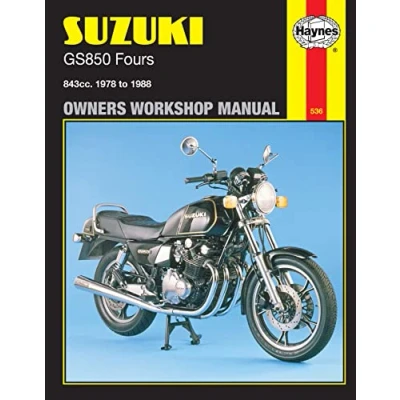 Image of Suzuki GS850 Fours (78 88) Haynes Repair Manual
