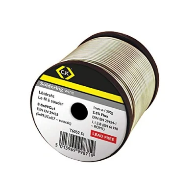 Image of C.K Soldering Wire 1mm x 500g Reel