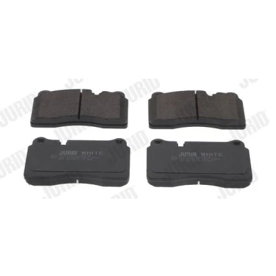 Image of 7G432D007AA Brake pad set JURID 573279JC PREMIER Ceramic prepared for wear indicator LAND ROVER: Range Rover 3, Sport