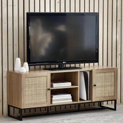 Image of Julian Bowen Padstow Tv Unit Oak, One Size