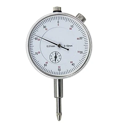 Image of 0.01mm Accurate Clock Dial Test Indicator Outer Measuring Gage Metric 0 10MM