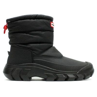 Image of HUNTER Intrepid Shorts Snow Boot, black, 10.5 UK