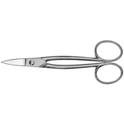 Image of Bessey D74 1 Jewellers Snips with Grip Eyes, Grey, 180 mm