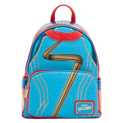 Image of Loungefly Marvel Ms Cosplay Mini Backpack, Multi, One Size