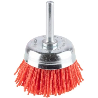 Image of Bosch 2608622052 6 mm Shank Cup Brush with 50 Nylon