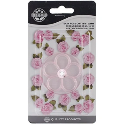 Image of PME 103FF018 JEM Easy Rose Cutter 50 mm, White