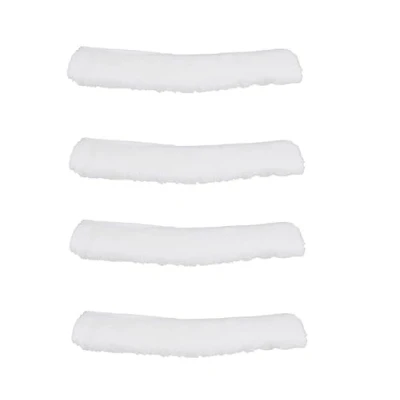 Image of Microfiber Window Washer Replacement Scrubber/Home Glass Cleaner/Microfibre Wash Sleeve/for Extension Pole 35cm (4pcs)