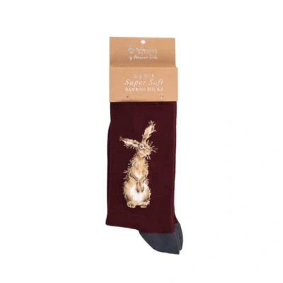 Image of Wrendale Designs &#039;The Hare&#039; Hare Men&#039;s Socks
