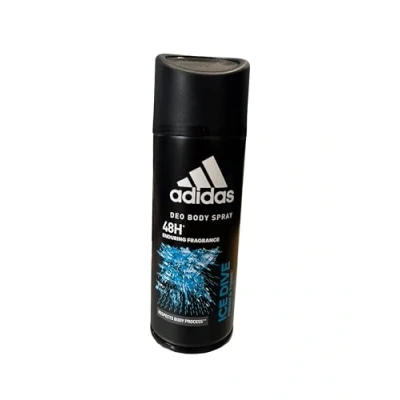 Image of adidas Ice Dive Deodorant Body Spray for Men Long Lasting Fresh Feeling Without Aluminium, Pack of 6 (6 x 150 ml)
