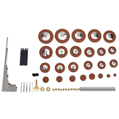 Image of Alto Sax Repair Parts Kit Set, 1 Set Saxophone Pad Screws + Neck Screw Nuts Reeds Felt Columns Springs Maintenance