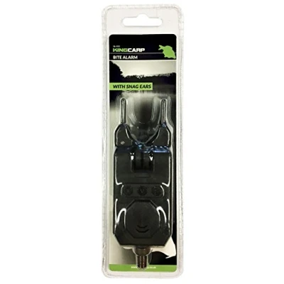 Image of King Carp Waterproof Multi function Bite Alarm with Adjustable Volume, Tone and Snag Ears For Carp, Tench, Bream Barbel [36 052]