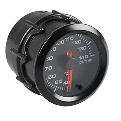 Image of ETOPARS Universal Car Vehicle 2inch 52mm Pointer Oil Temp Temperautre Gauge Meter Kit Celsius 7 Color LED Light Indicator Dail