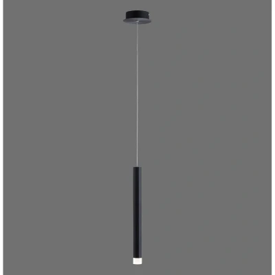 Image of JUST LIGHT. Bruno LED pendant light, one bulb, aluminium