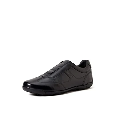 Image of Geox Mens U Edgware B Sneakers, Black, 7 UK