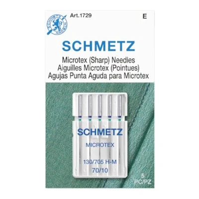 Image of Schmetz Microtex Sharp Machine Sewing Needles Package of 5