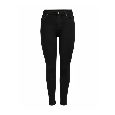 Image of ONLY Onlmila HW SK ANK DNM Bjnoos Jeans Skinny Fit, Women&#039;s, Size: 25x32, Black