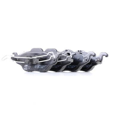 Image of 009195144, 09195607, 09195607S1, 90544025S1, 9195607S1 Brake pad set FEBI BILSTEIN 16233 Front Axle with acoustic wear warning VAUXHALL: Astra Mk4 CC