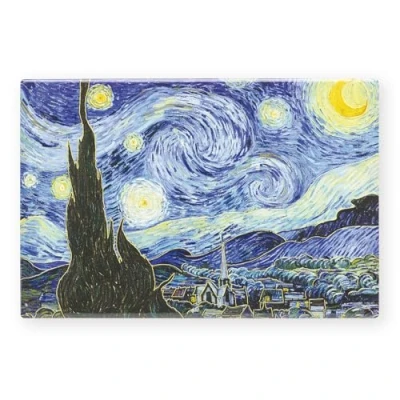 Image of Art of Arora 2922 The Starry Night by Vincent Van Gogh Ceramic Tile Picture Plaque Wall Art, 20 x 30cm