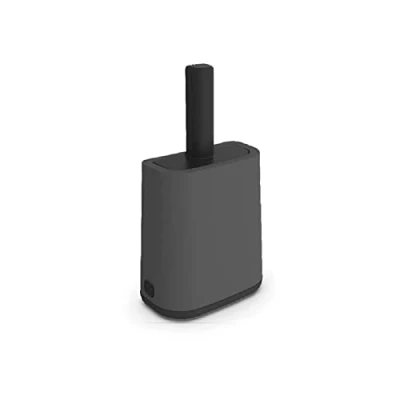 Image of Rotho MyPet Biala Scoop with holder and XL bag, (16.2 x 9.1 29.0 cm), Charcoal