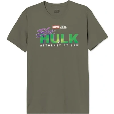 Image of Marvel Men&#039;s Meshehuts001 T Shirt, Khaki, S