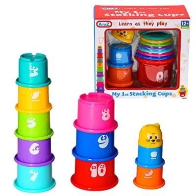 Image of Atoz 63307 My 1st Stacking Cups, Multicolor