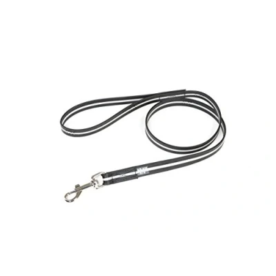 Image of Julius K9 IDC Lumino Phosphorescent Leash with Handle, 19 mm x 1,2 m, Black