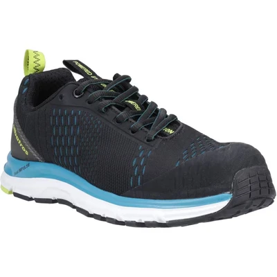 Image of ALBATROS AER55 Impulse Black Blue Low Safety Shoe Size 7.5