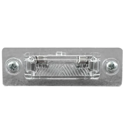 Image of ROBUST Rear Number Plate Light Lamp Clear Licence Lens Halogen Bulb Compatible with VW Passat Caddy T5 Transporter Multivan Touran Skoda Superb 3B5943021E 3B5943021 3B5943021A 3B5998026