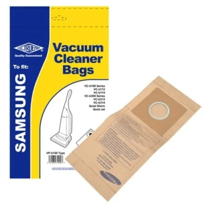 Image of Vacuum Bags to fit Samsung VC U100 Type VP 5 Pack