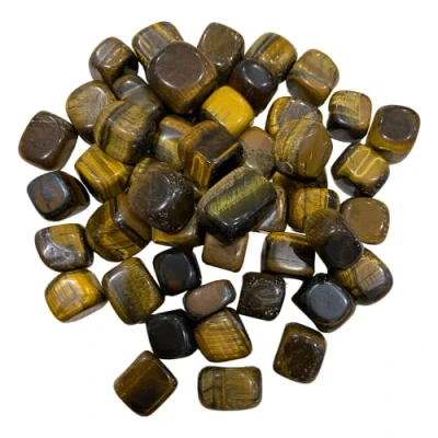 Image of VIE Naturals Tumbled Crystals, 250g Pack, Tiger Eye