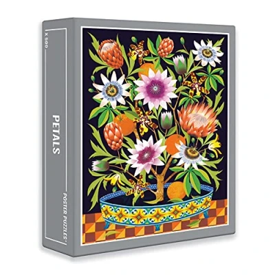 Image of Cloudberries Petals Puzzle: 500 Piece Jigsaw Puzzles for Adults, Flower Puzzle, Floral Adults