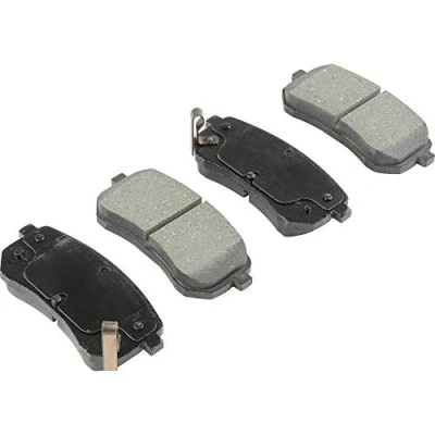 Image of 5830207A00, 5830207A10, 583020XA00, S5830207A10 Brake pad set HERTH+BUSS JAKOPARTS J3610307 with acoustic wear warning anti squeak plate