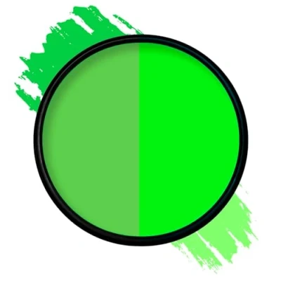 Image of Mehron Makeup Paradise AQ Face &amp; Body Paint (1.4 oz) (Martian Neon Green/Green UV)