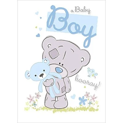 Image of Me To You Baby Boy Card