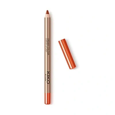 Image of KIKO Milano Creamy Colour Comfort Lip Liner 19 Long lasting Pencil, Orange, 1 Count (Pack of 1)