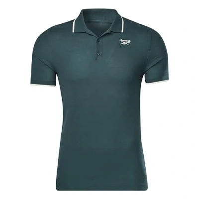 Image of Reebok Training Essentials Polo Shirt Forest Green