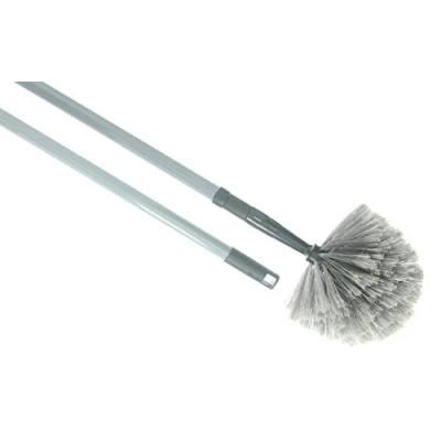 Image of Elliott Round Cobweb Brush, Grey, Synthetic Fibres, 150 m Extendable Handle