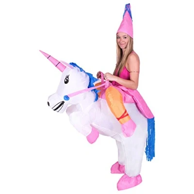 Image of Bodysocks® Inflatable Unicorn Costume (Adult)