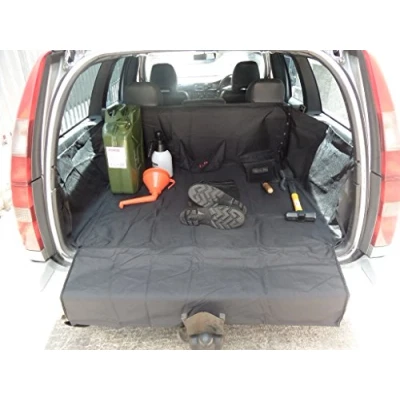 Image of XtremeAuto© HEAVY DUTY, WATERPROOF BOOT LINER WITH BUMPER FLAP PROTECTOR FOR: PEUGEOT 1007, 106, 107, 206, 207, 208, 3008, 306, 307, 308, 4007, 406, 407, 408, 508, PARTNER, BOXER, EXPERT, RCZ